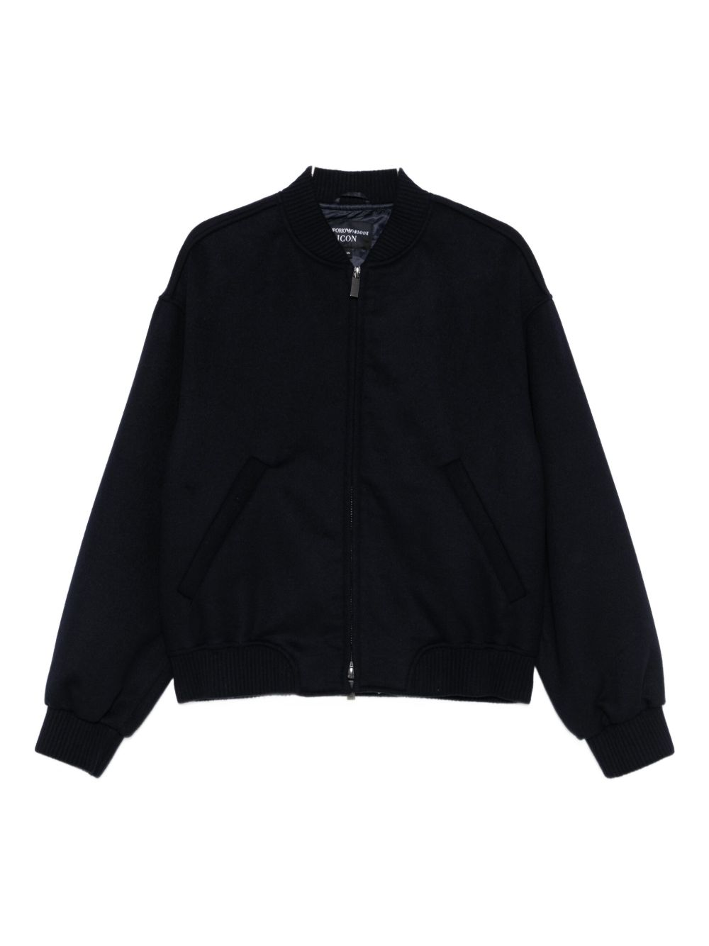 Emporio Armani Zip-front bomber jacket Emporio Armani