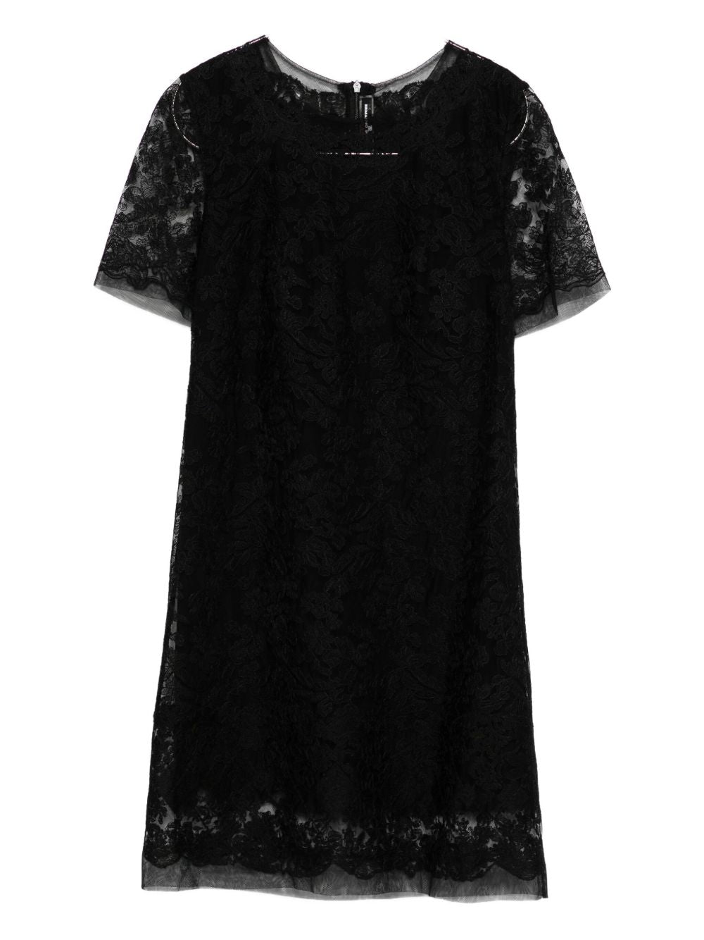 Ermanno Scervino Lace short-sleeve dress Ermanno Scervino