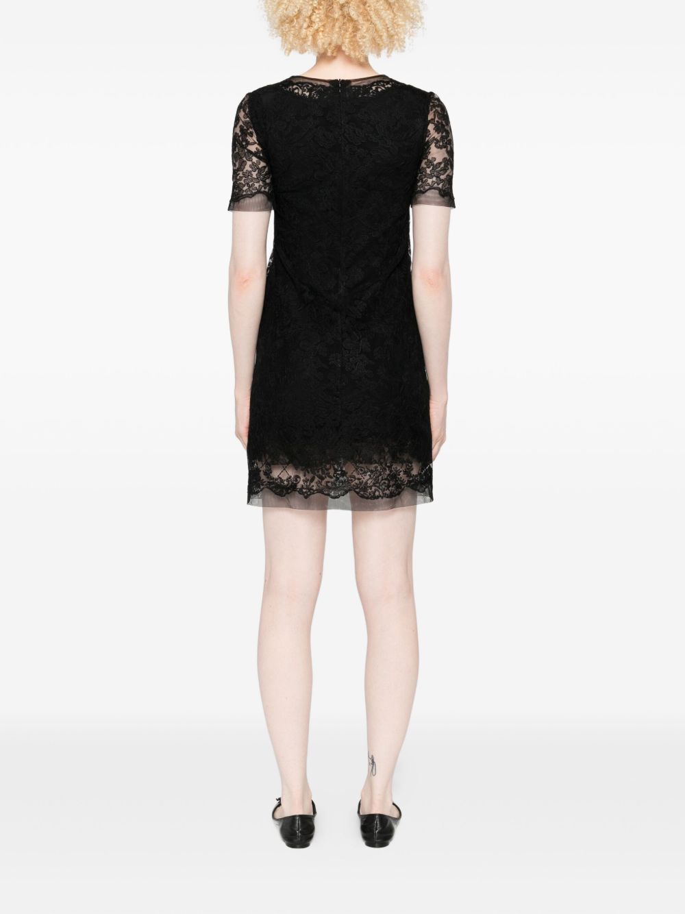 Ermanno Scervino Lace short-sleeve dress Ermanno Scervino