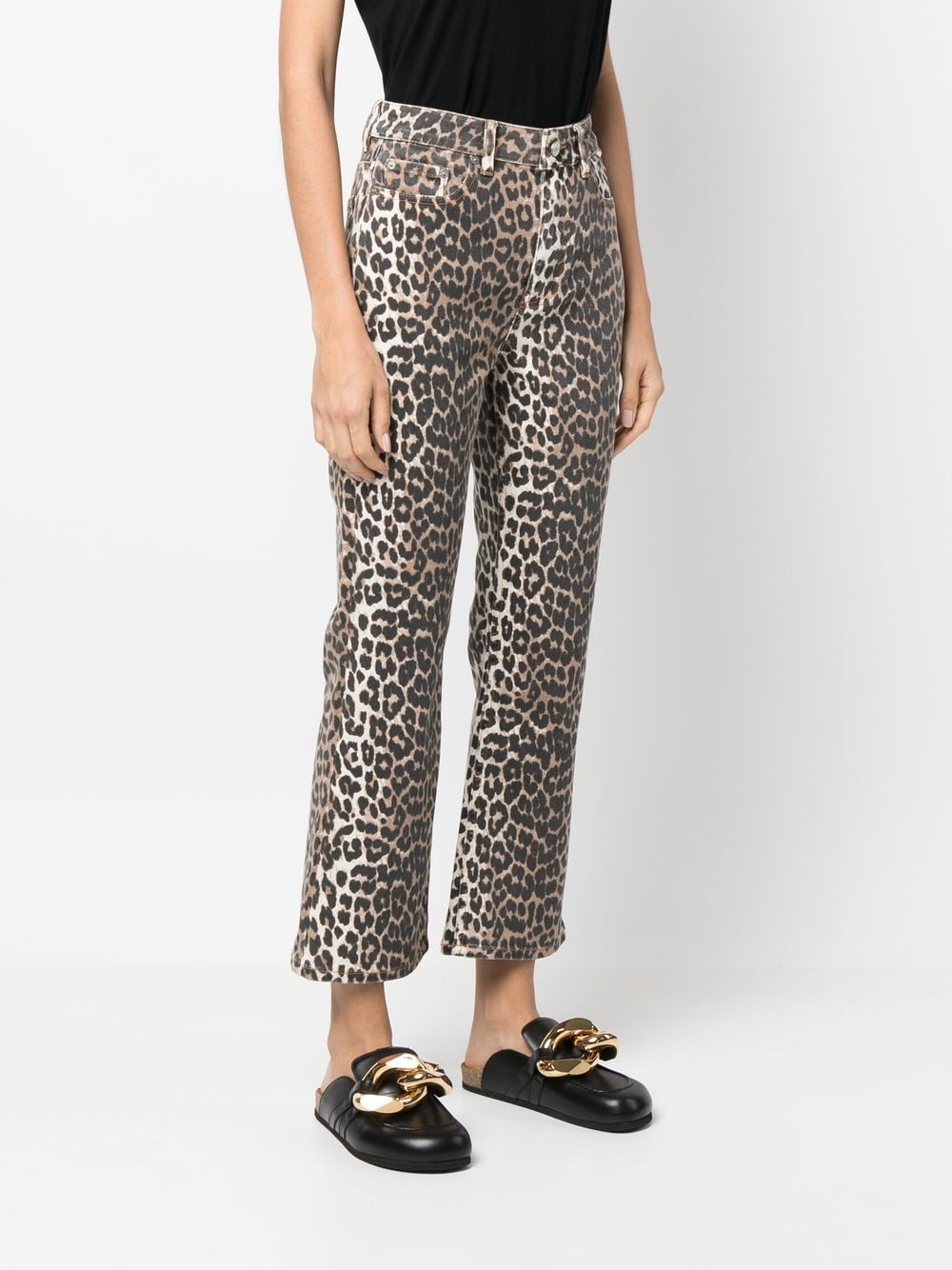 GANNI Jeans Brown Ganni