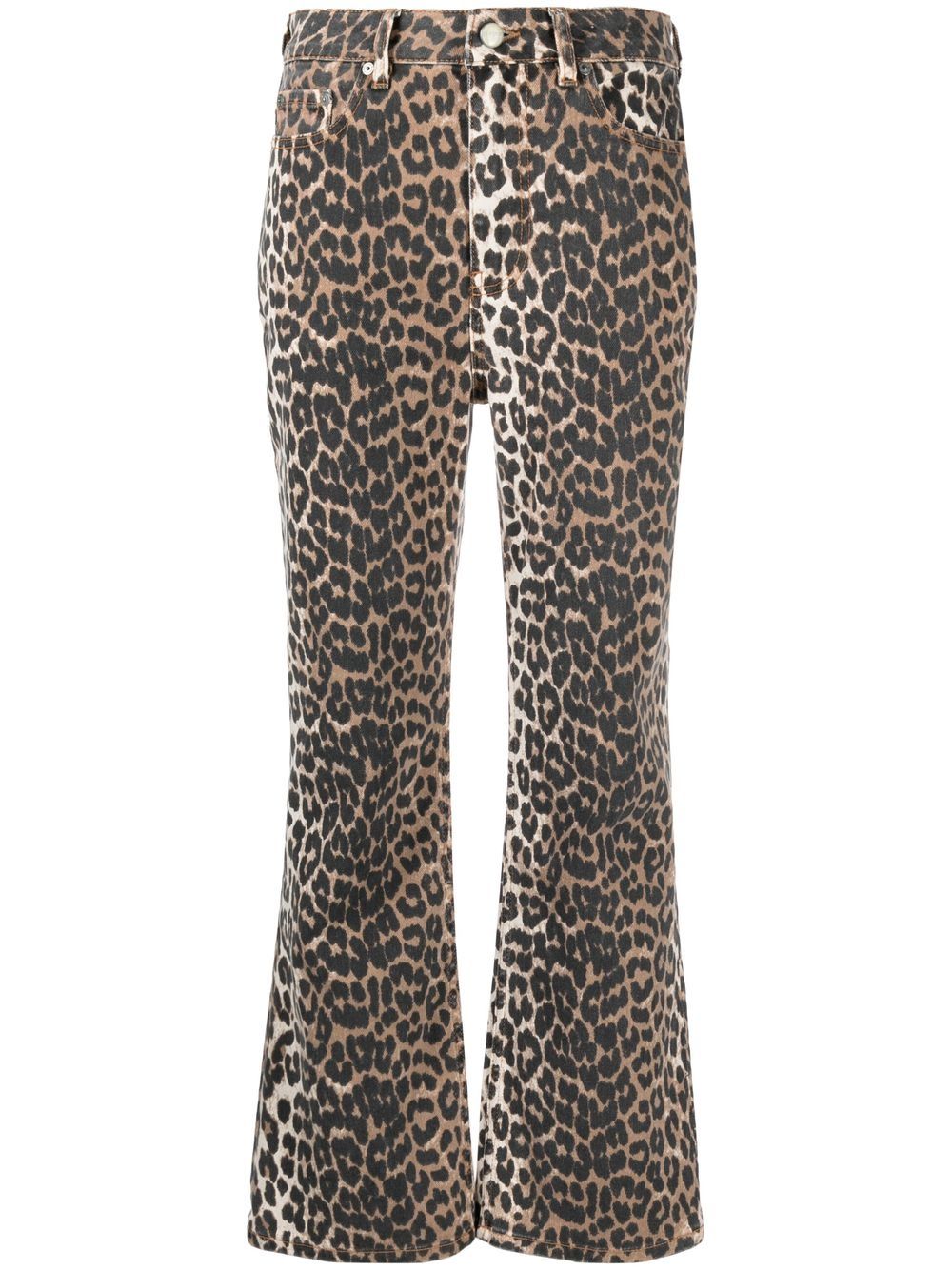 GANNI Jeans Brown Ganni