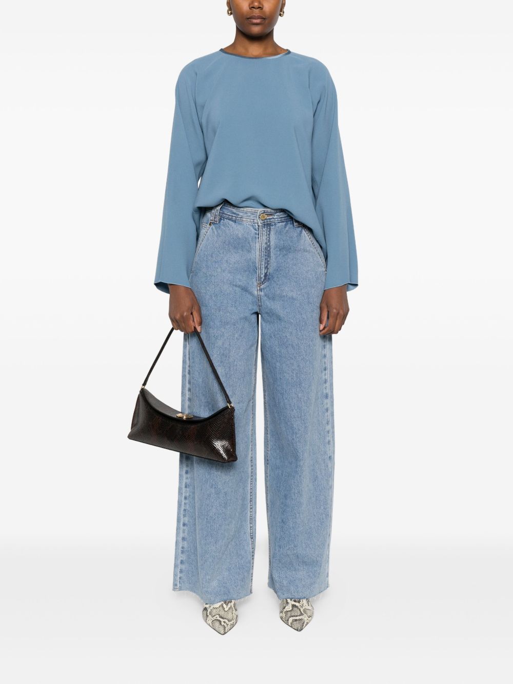 Forte Forte Top Clear Blue Forte Forte