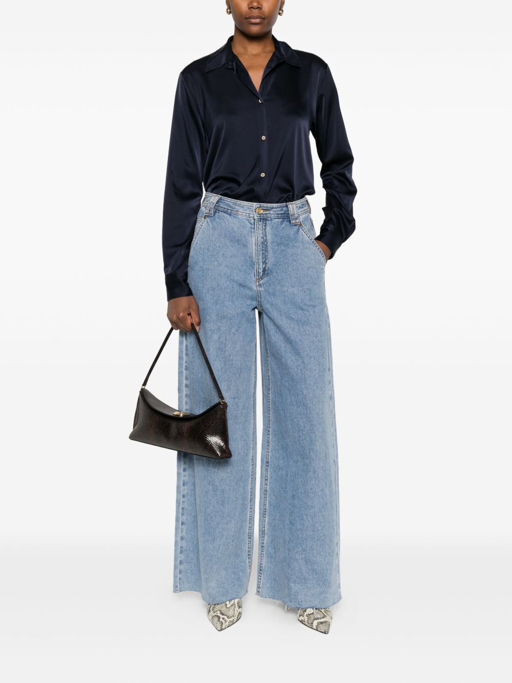 Forte Forte Shirts Blue Forte Forte