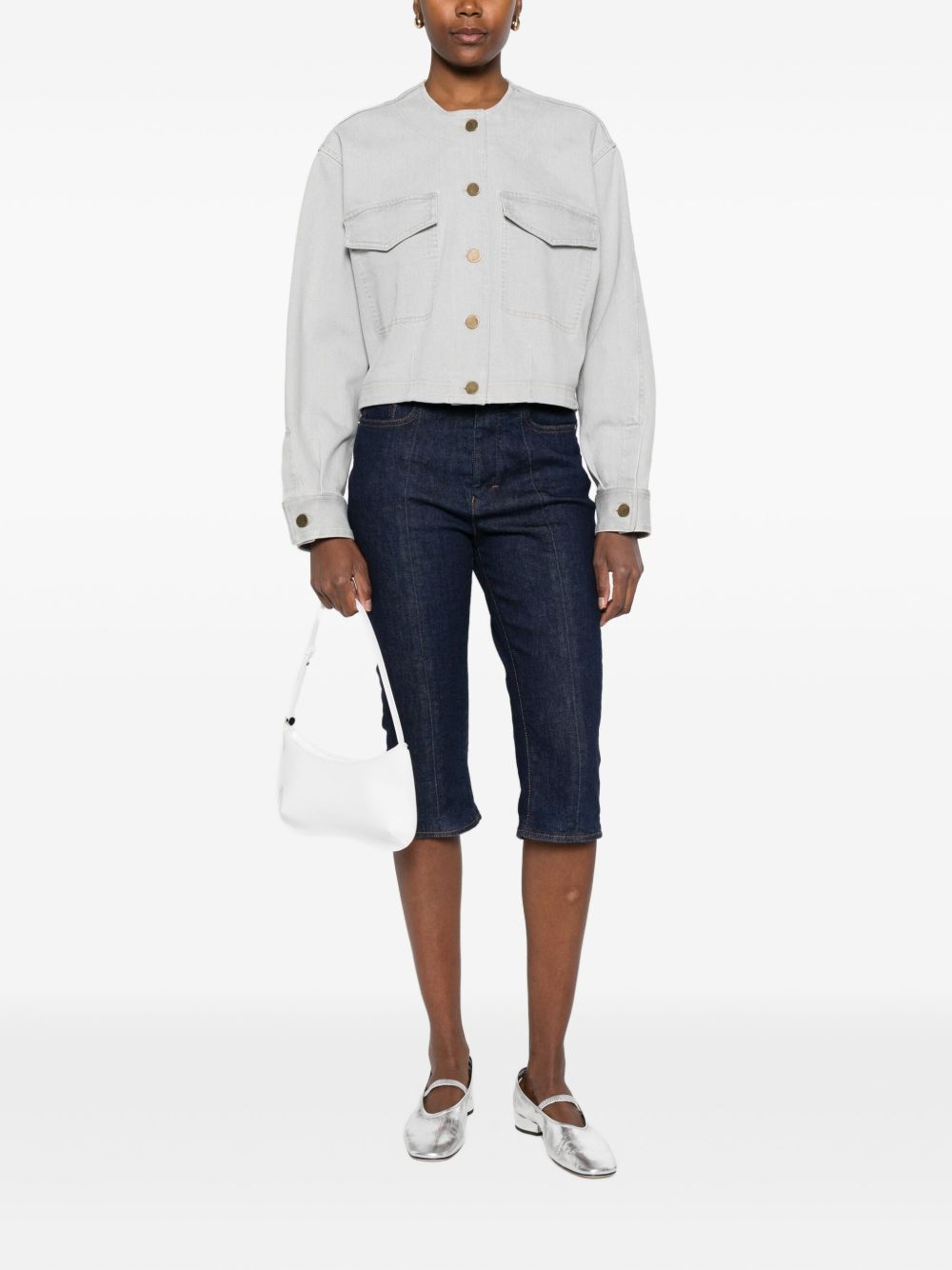 Forte Forte Coats Grey Forte Forte