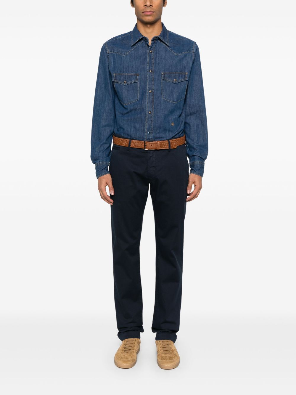 Jacob Cohen Shirts Blue Jacob Cohen