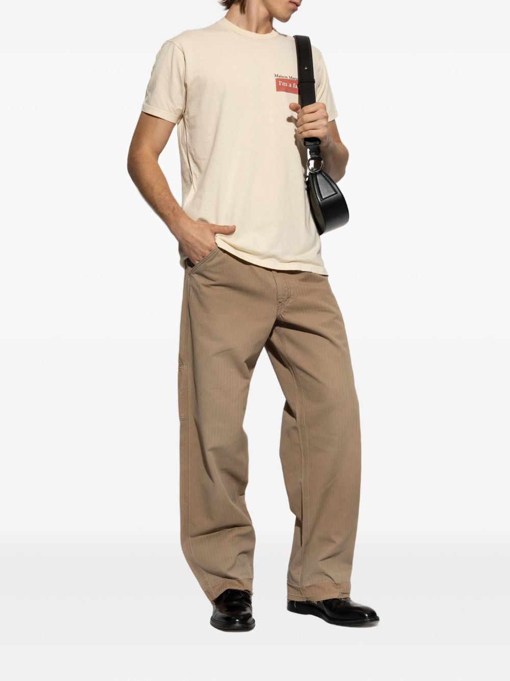 Maison Margiela Herringbone trousers Maison Margiela