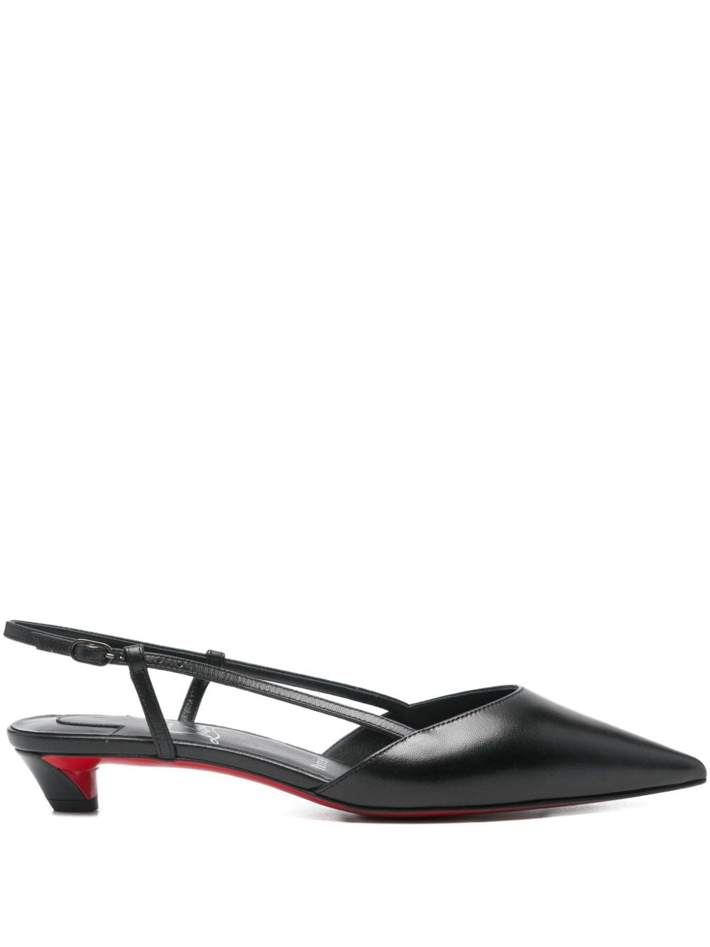 Christian Louboutin With Heel Black Christian Louboutin