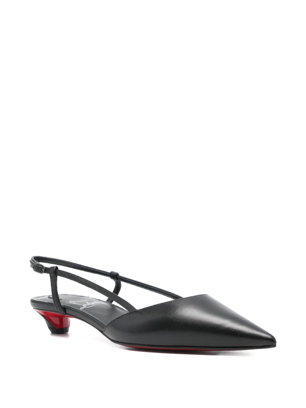 Christian Louboutin With Heel Black Christian Louboutin