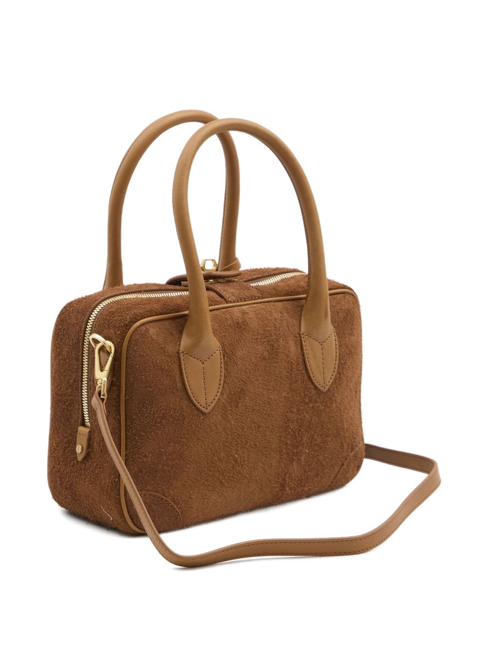 Golden Goose Vita zip-top leather tote bag