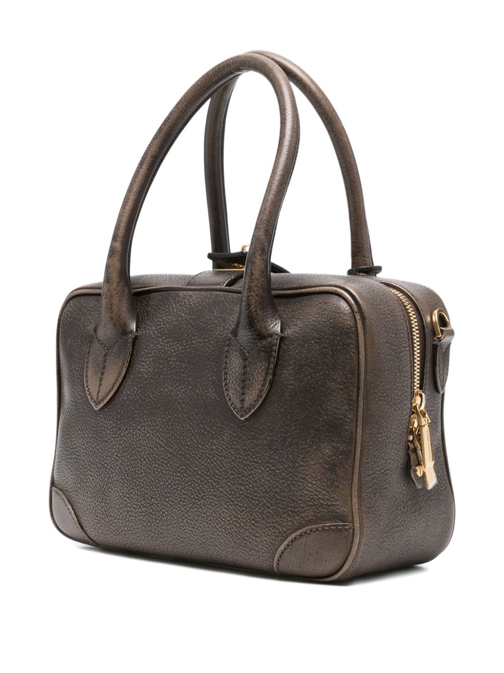 Golden Goose Vita Bag in sheepskin with gold details
