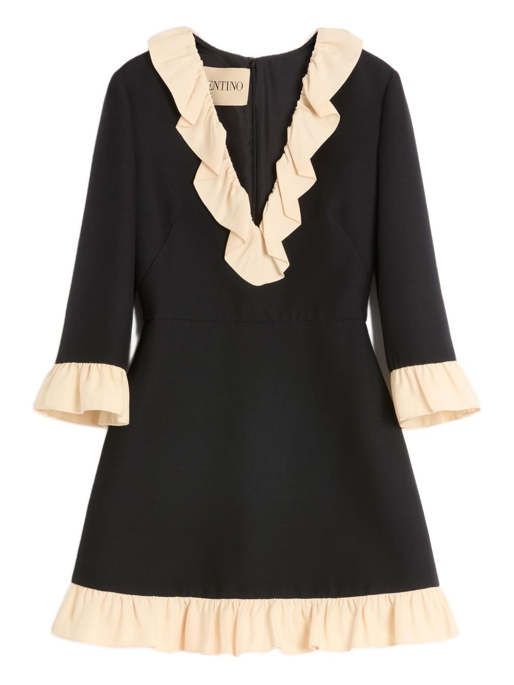Valentino Ruffle-trim mini dress Valentino