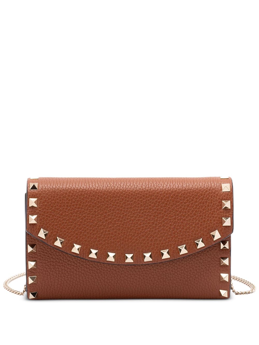 Valentino Garavani Rockstud leather chain shoulder bag Valentino Garavani