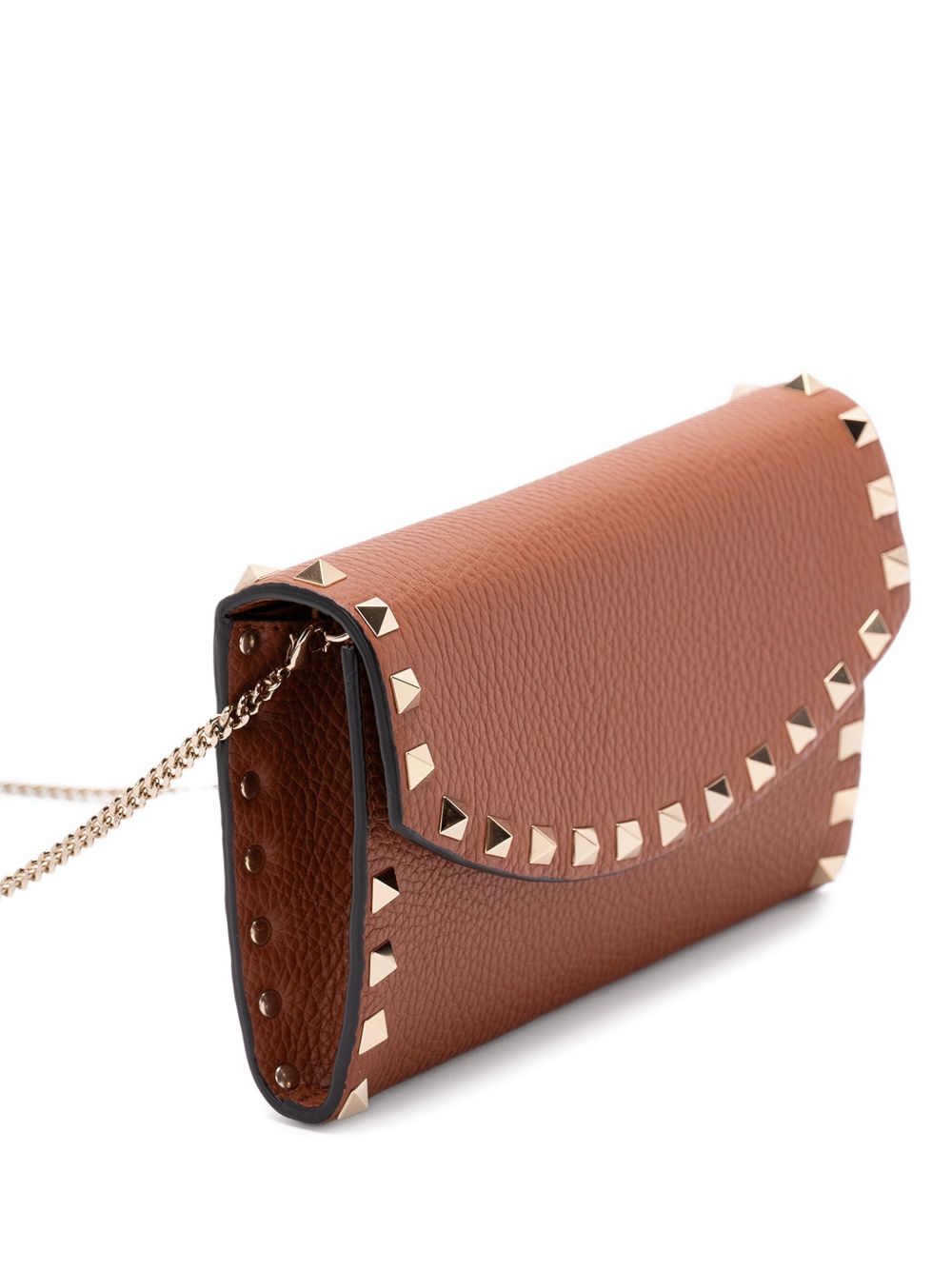Valentino Garavani Rockstud leather chain shoulder bag Valentino Garavani