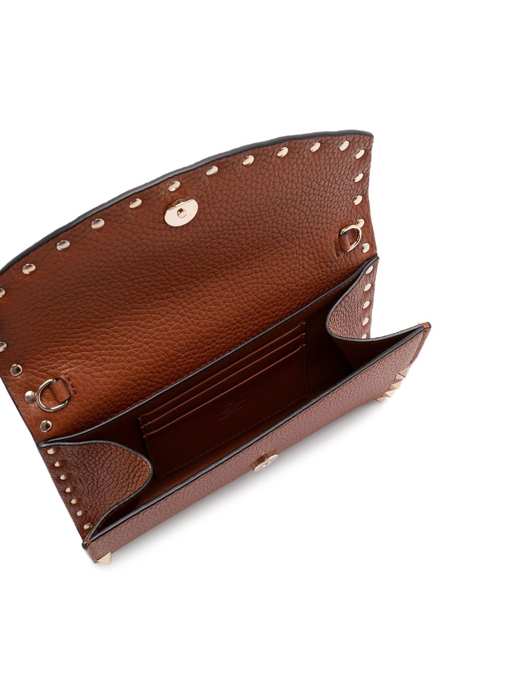 Valentino Garavani Rockstud leather chain shoulder bag Valentino Garavani