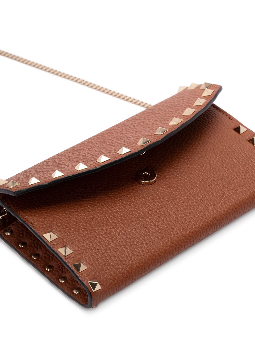 Valentino Garavani Rockstud leather chain shoulder bag