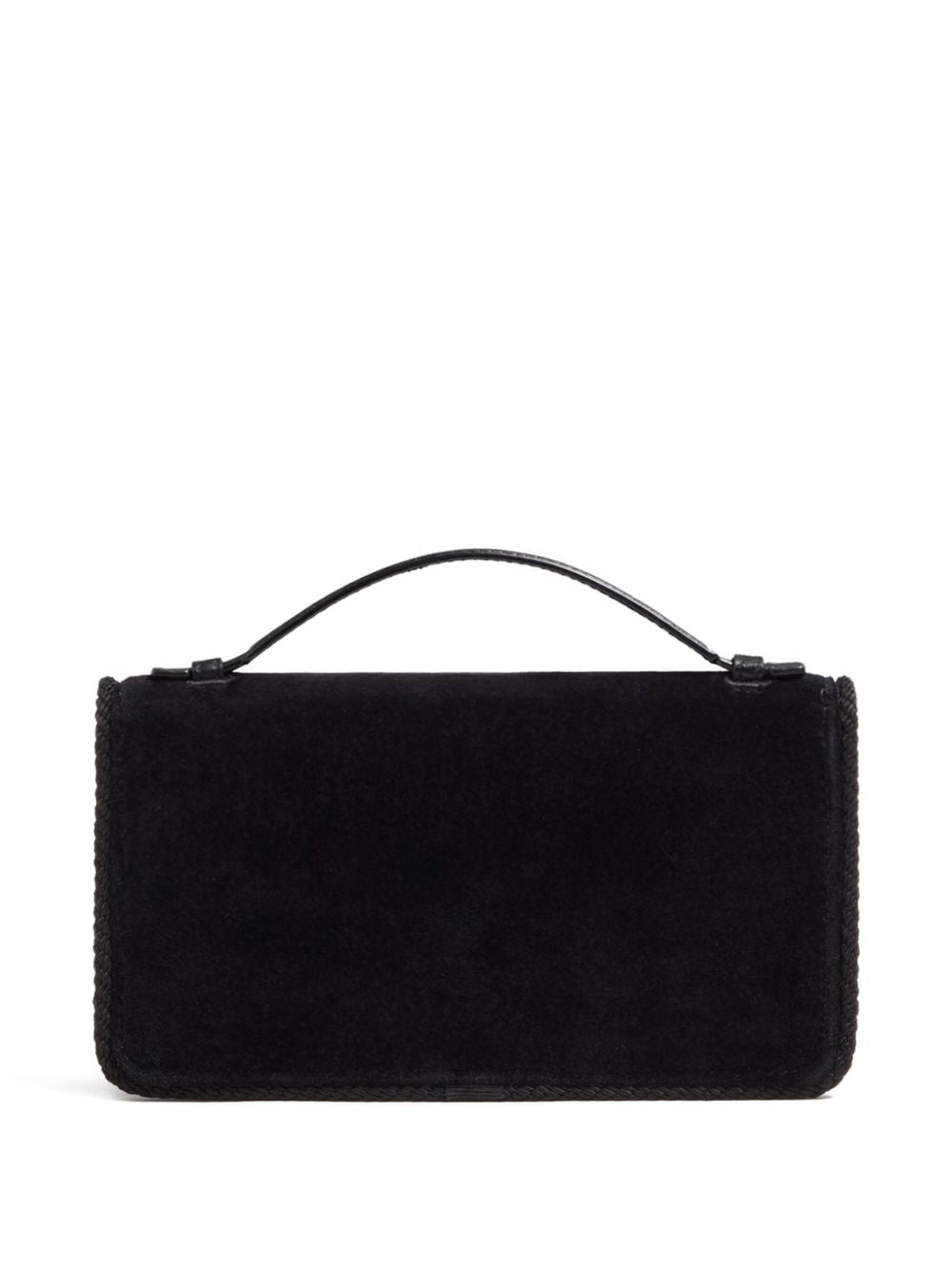 Valentino Garavani Suede flap shoulder bag