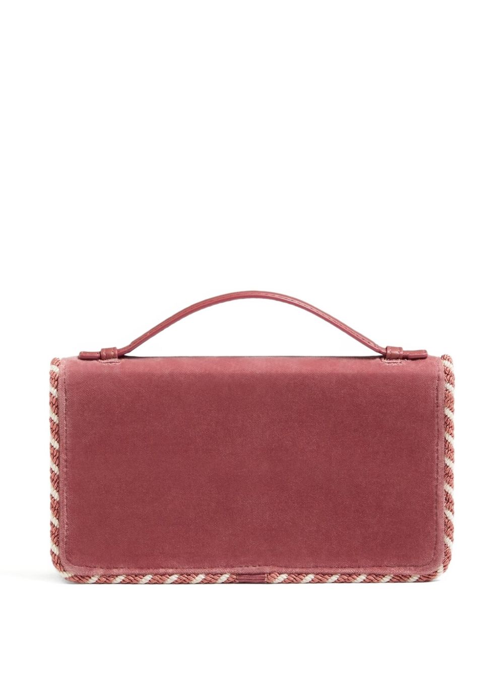 Valentino Garavani Braided edge leather handbag