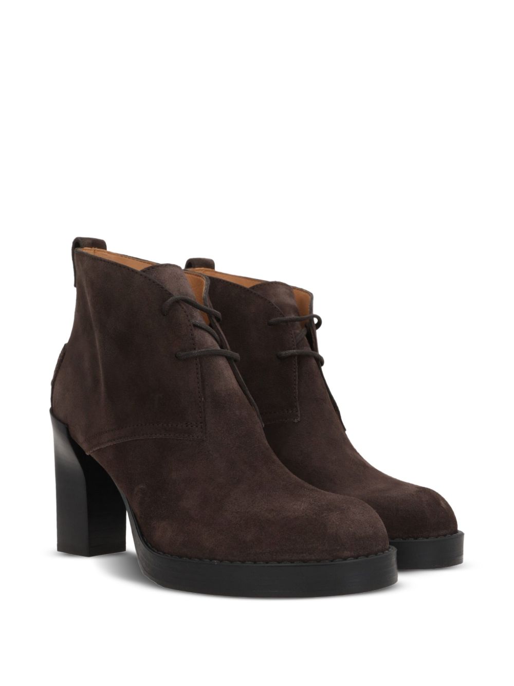 Tod's Suede lace-up ankle boots Tod'S