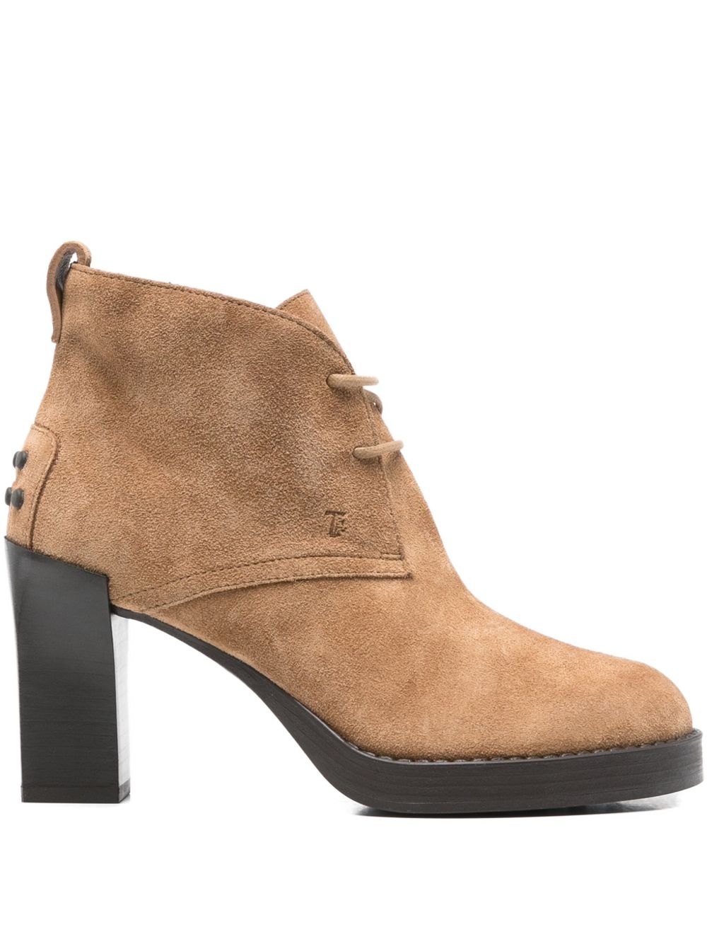 Tod's Suede lace-up ankle boots Tod'S