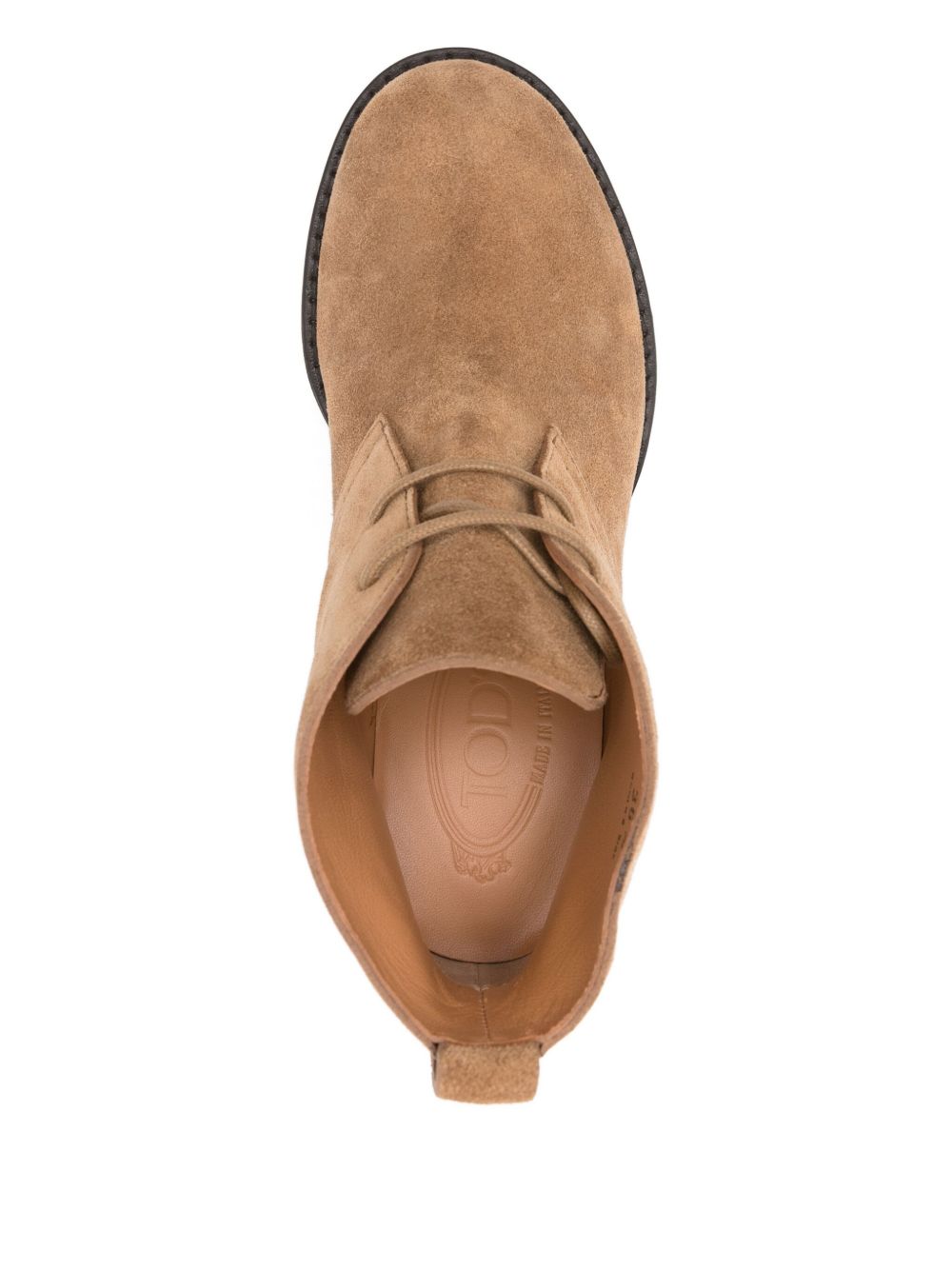 Tod's Suede lace-up ankle boots Tod'S
