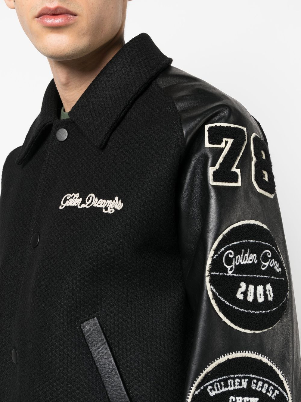 Golden Goose Coats Black Golden Goose