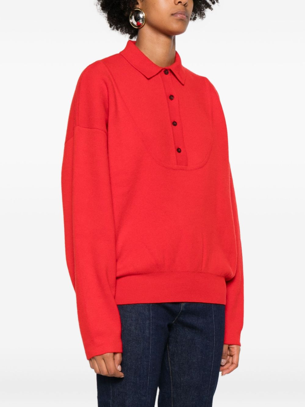 JACQUEMUS T-shirts and Polos Red JACQUEMUS