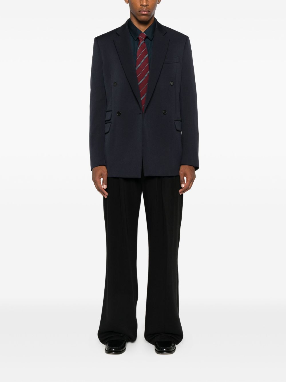 Saint Laurent Cassandre long-sleeve button-up shirt Saint Laurent