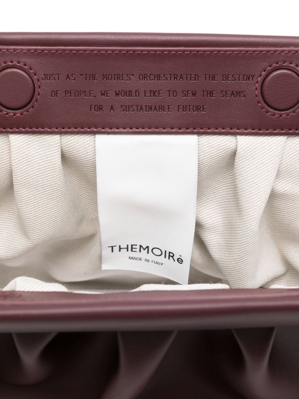 Themoire' Bios pleated clutch bag Themoire'