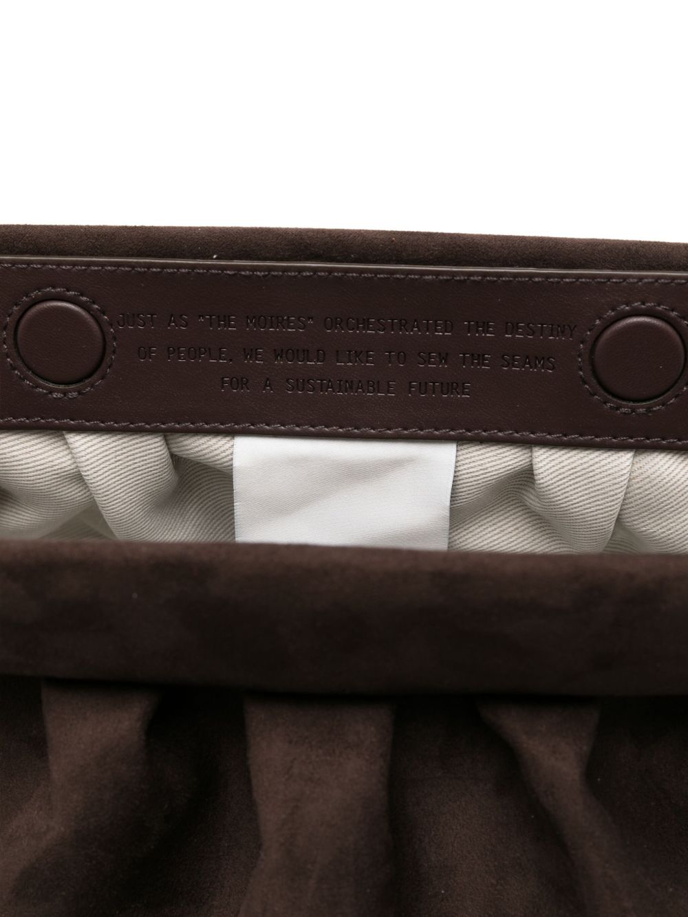 Themoire' Pleated clutch bag Themoire'