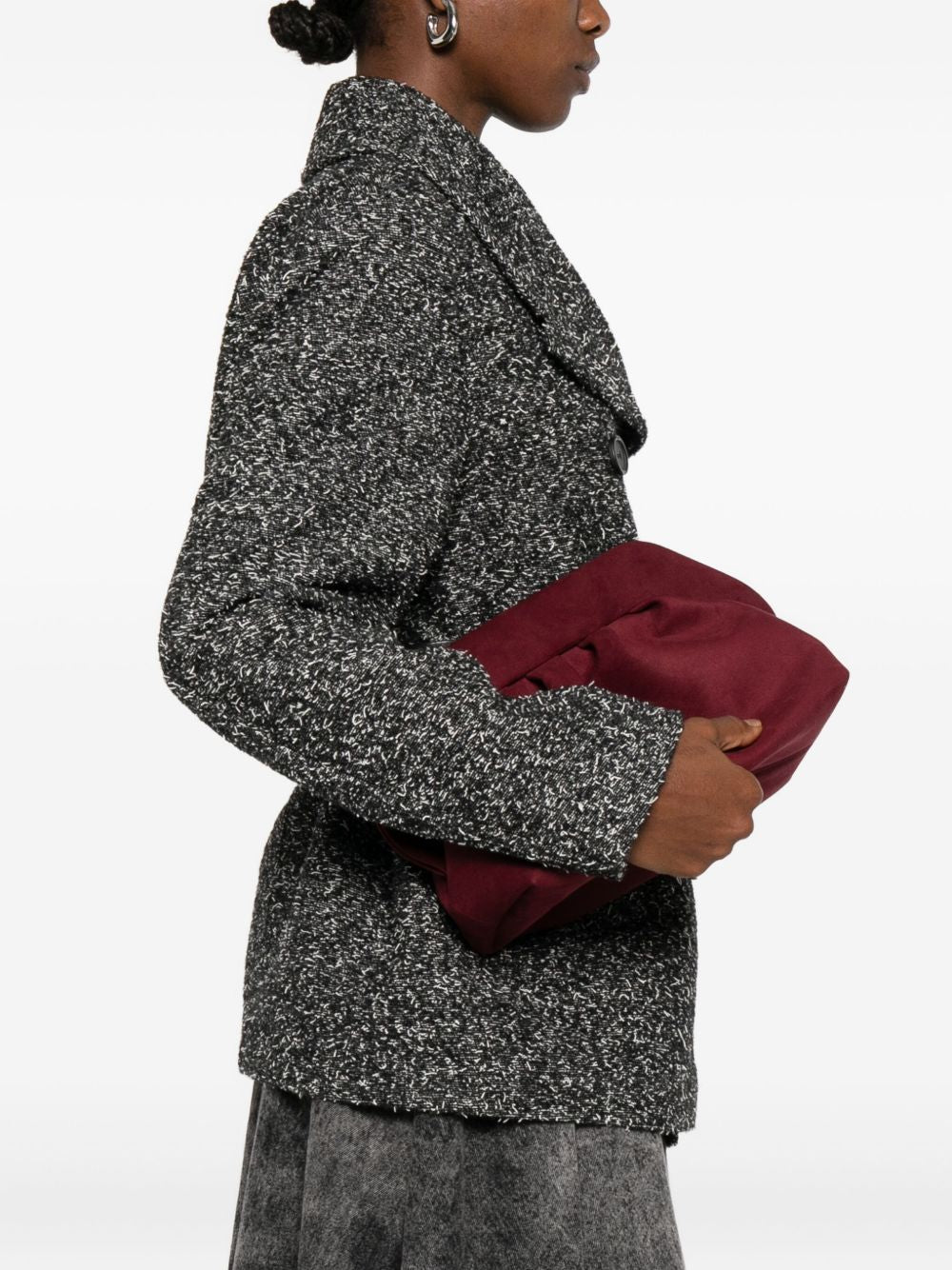 Themoire' Bios pleated clutch bag Themoire'