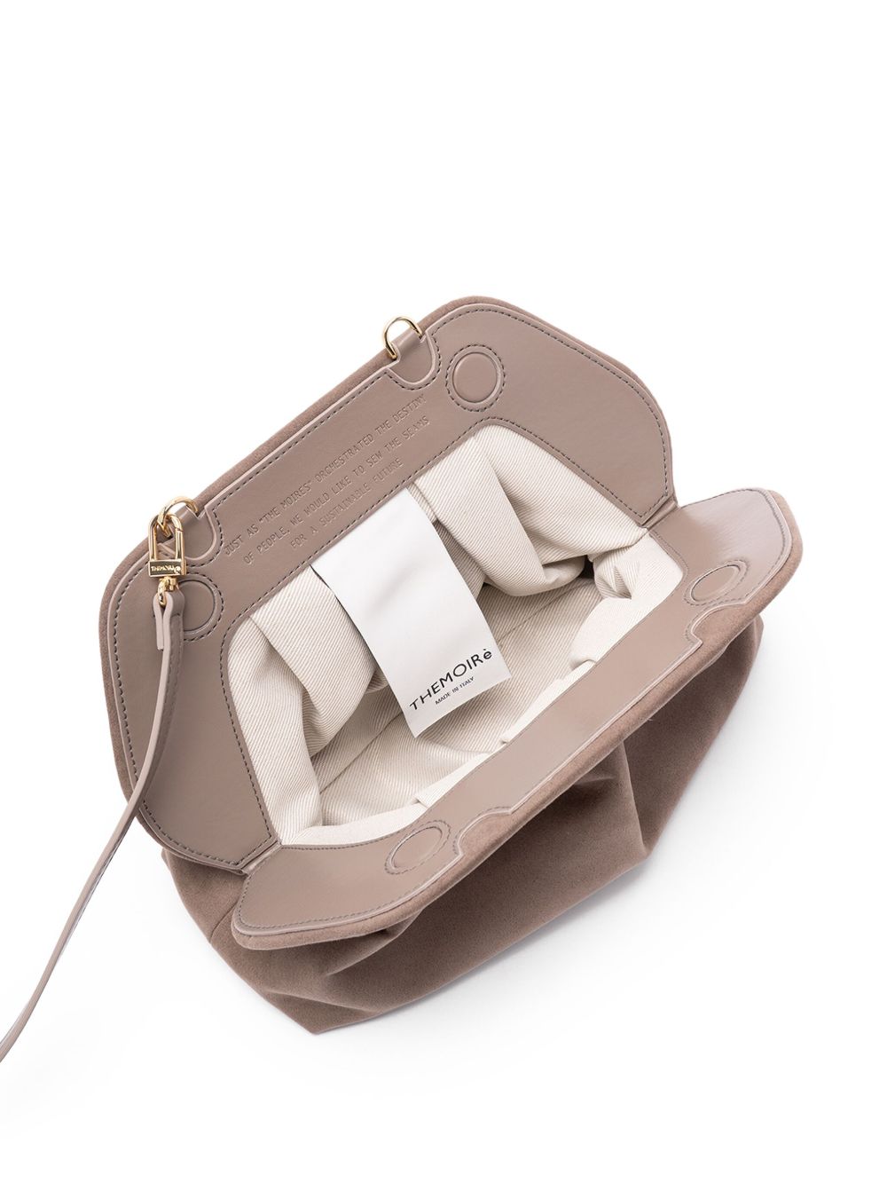 Themoire' Pleated clutch bag Themoire'