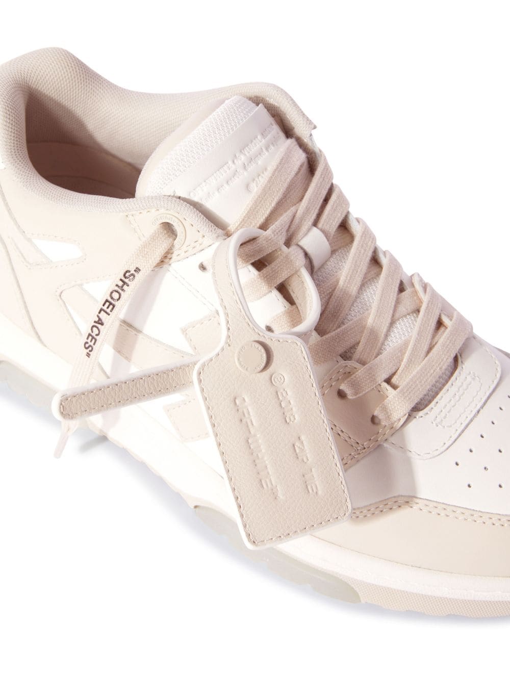 Off White Out Of Office leather sneakers Off White