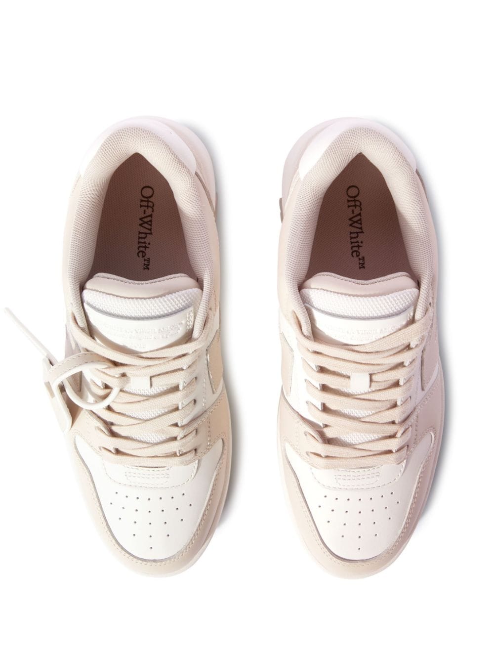 Off White Out Of Office leather sneakers Off White