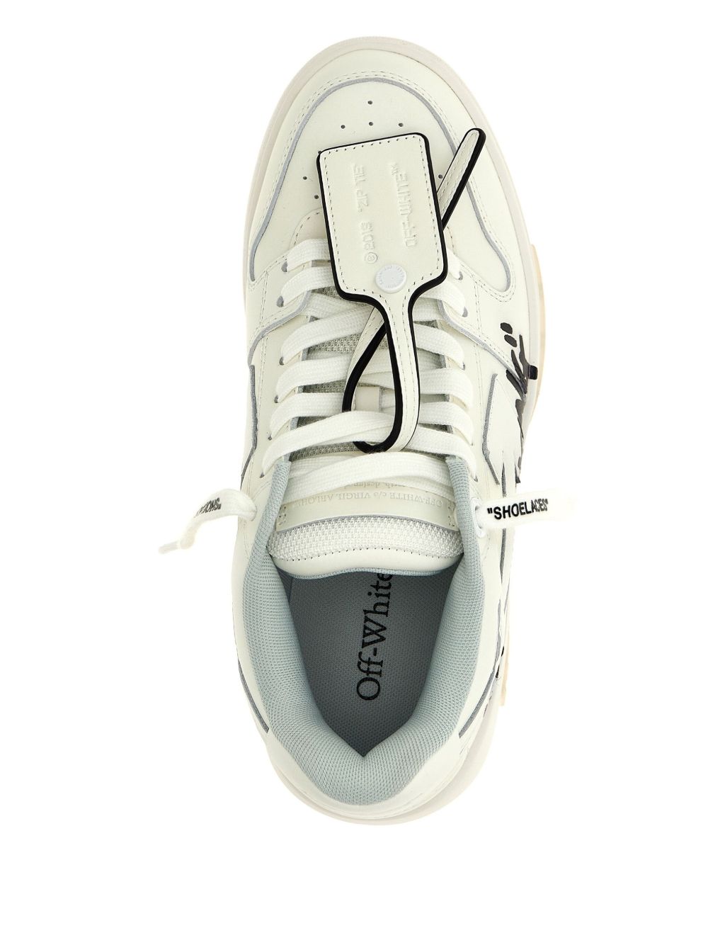 Off White Out Of Office "For Walking" leather sneakers Off White