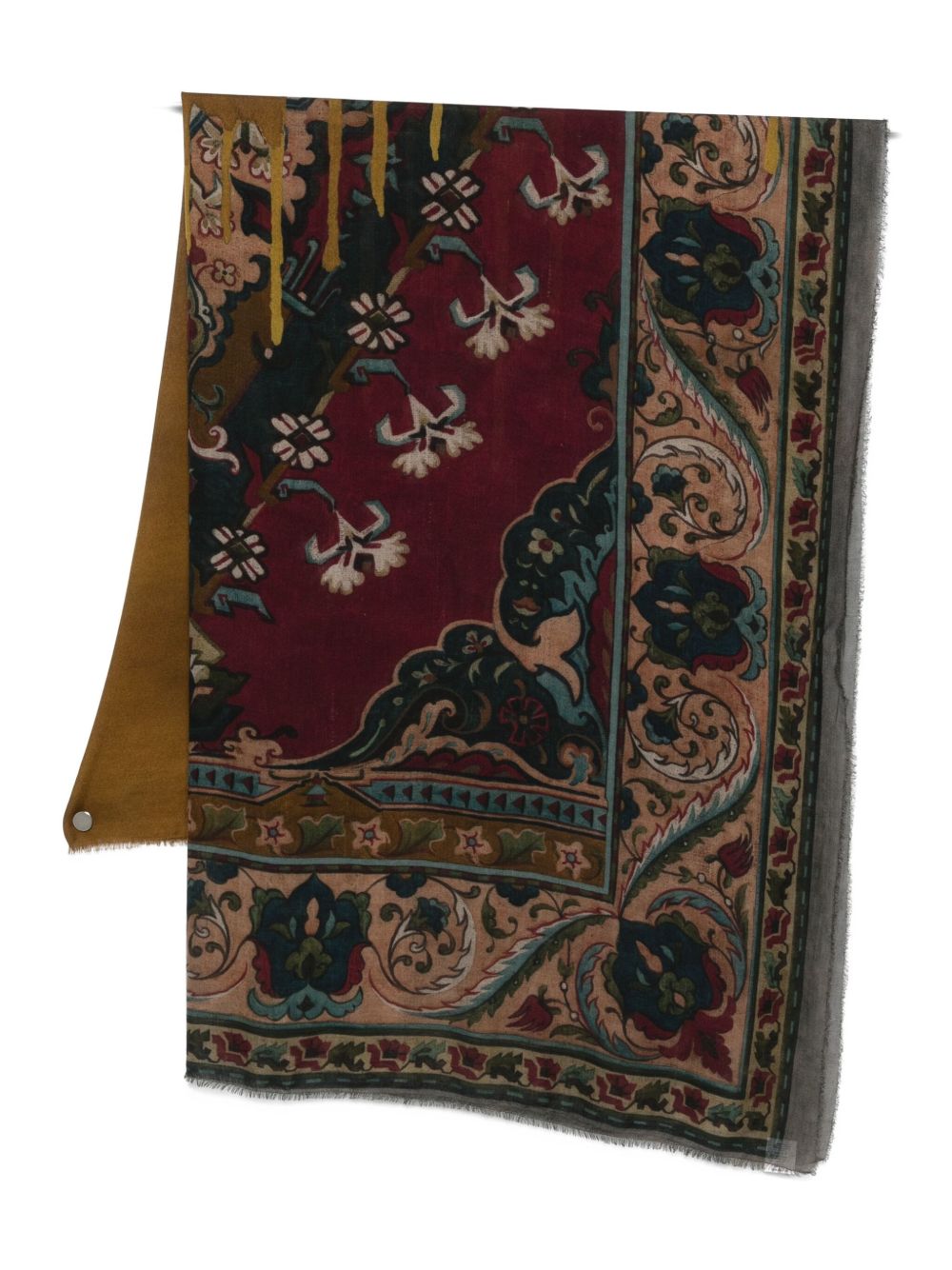 Faliero Sarti Scarfs Brown Faliero Sarti