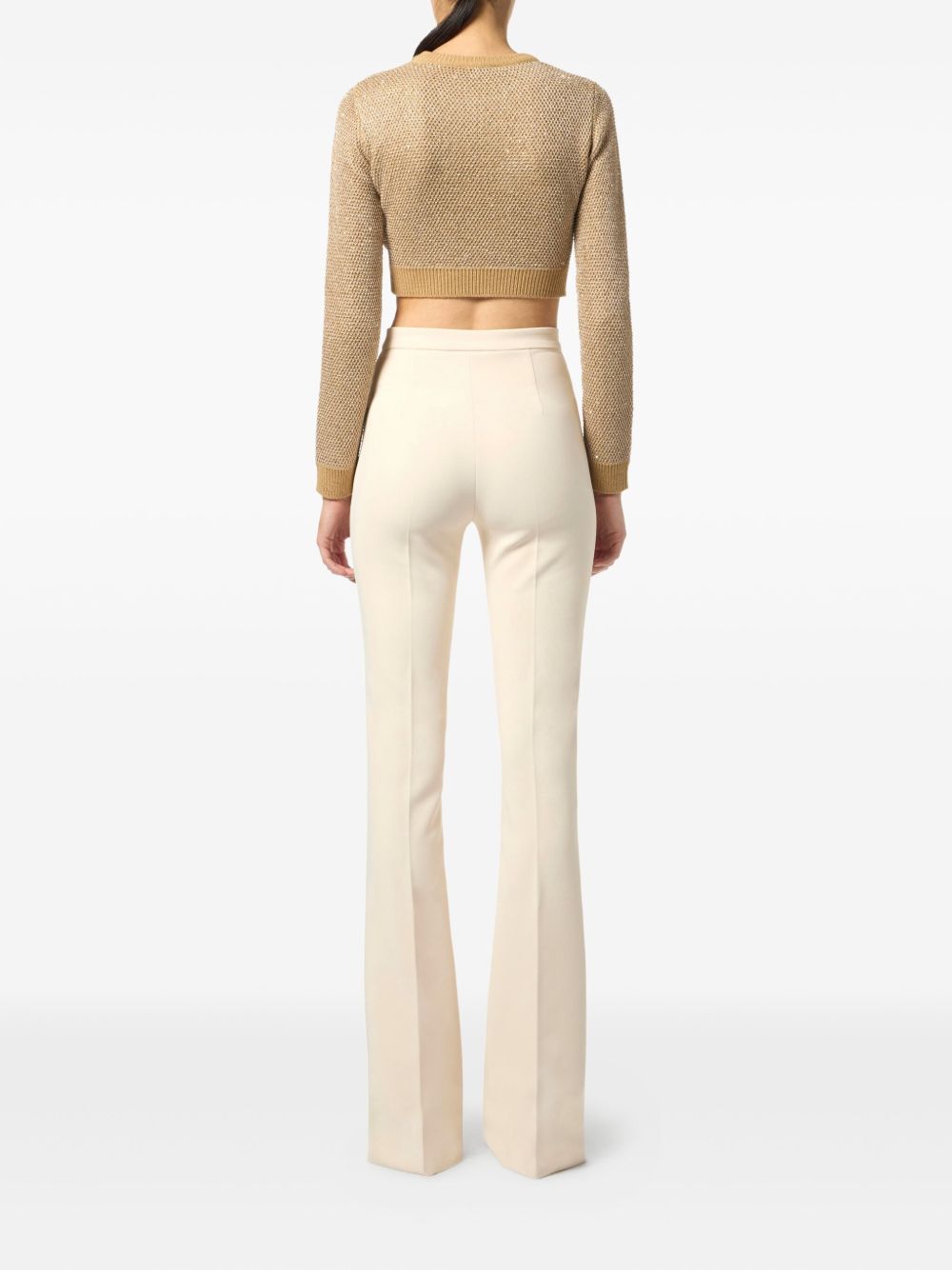Elisabetta Franchi Sweaters Beige Elisabetta Franchi