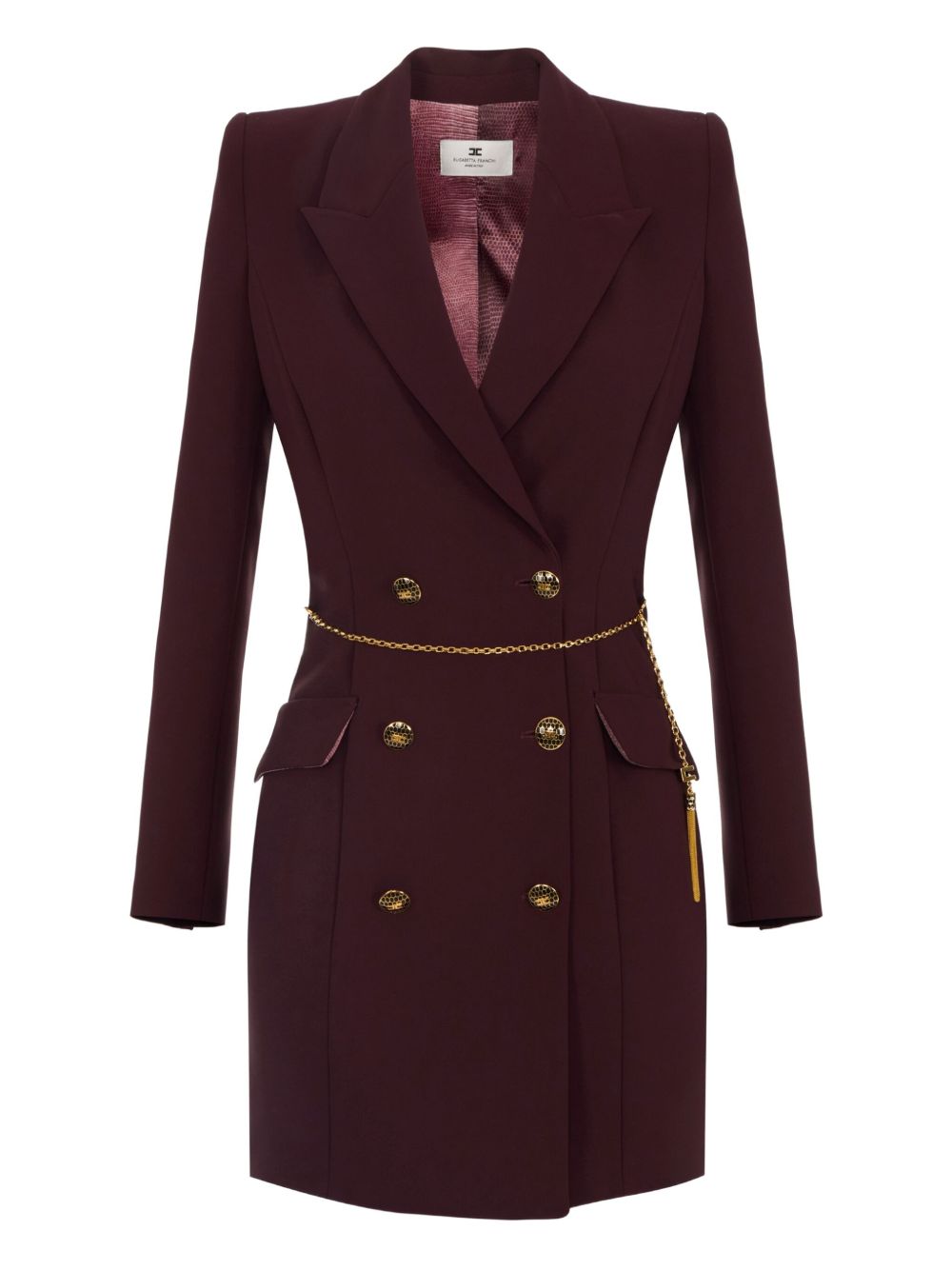 Elisabetta Franchi Dresses Bordeaux Elisabetta Franchi
