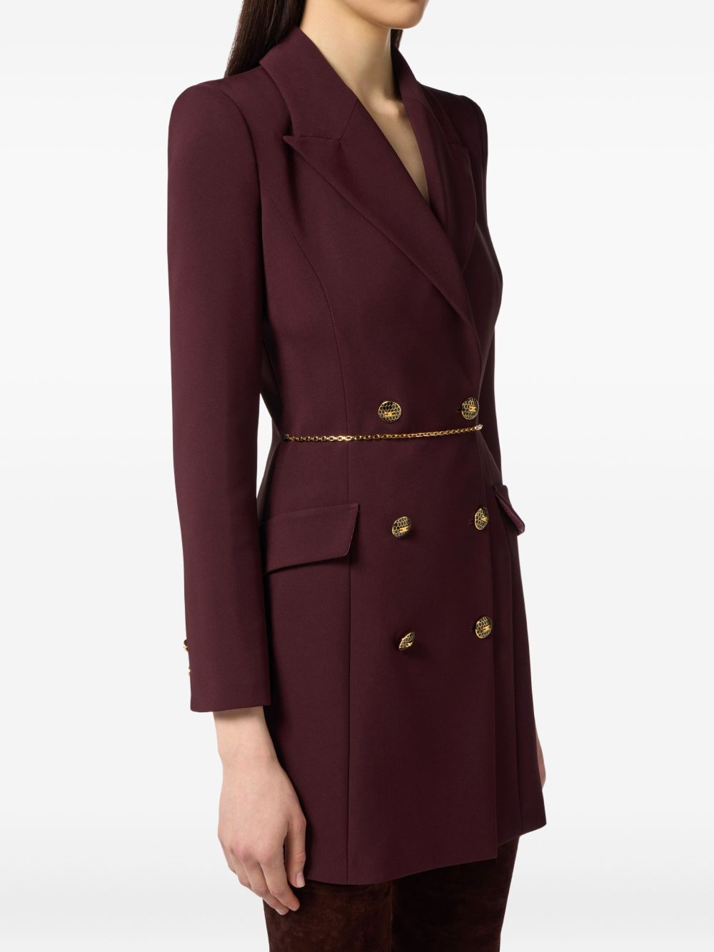 Elisabetta Franchi Dresses Bordeaux Elisabetta Franchi