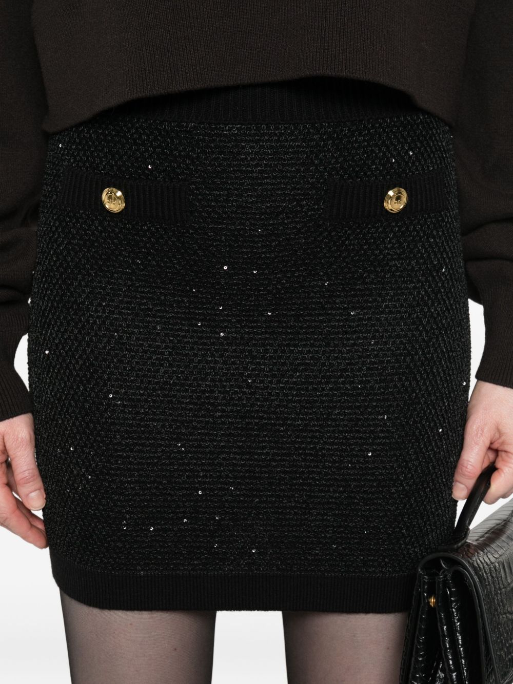 Elisabetta Franchi Skirts Black Elisabetta Franchi