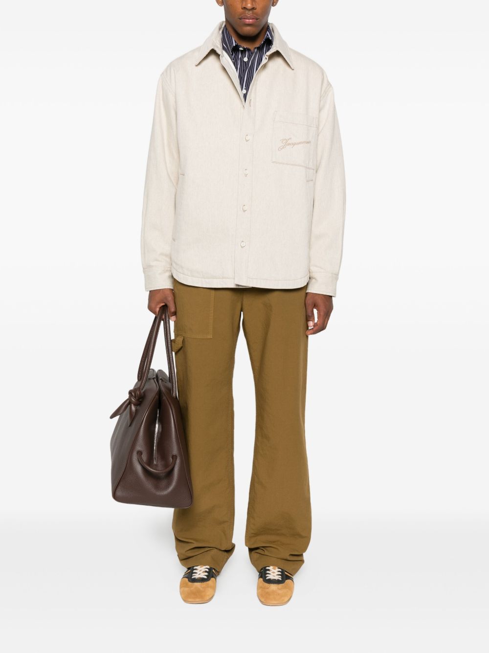 JACQUEMUS Shirts Beige JACQUEMUS