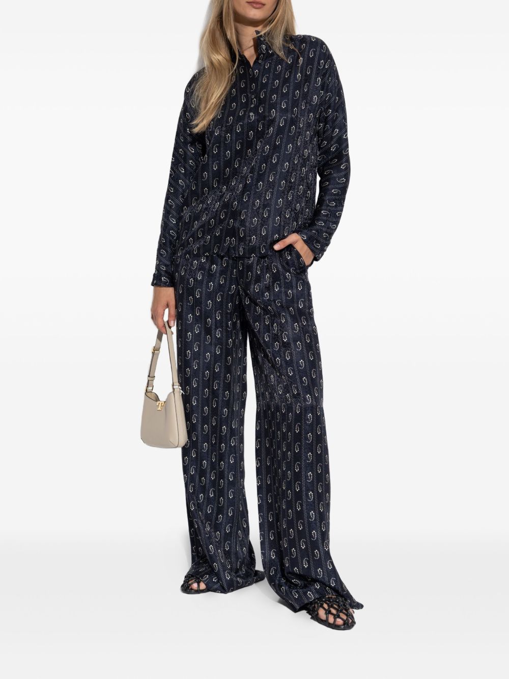 Tory Burch Trousers Blue Tory Burch