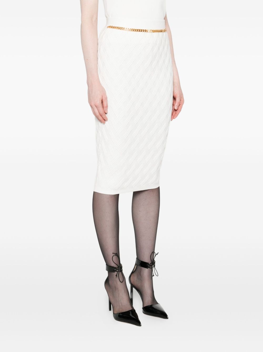 Elisabetta Franchi Skirts Ivory Elisabetta Franchi