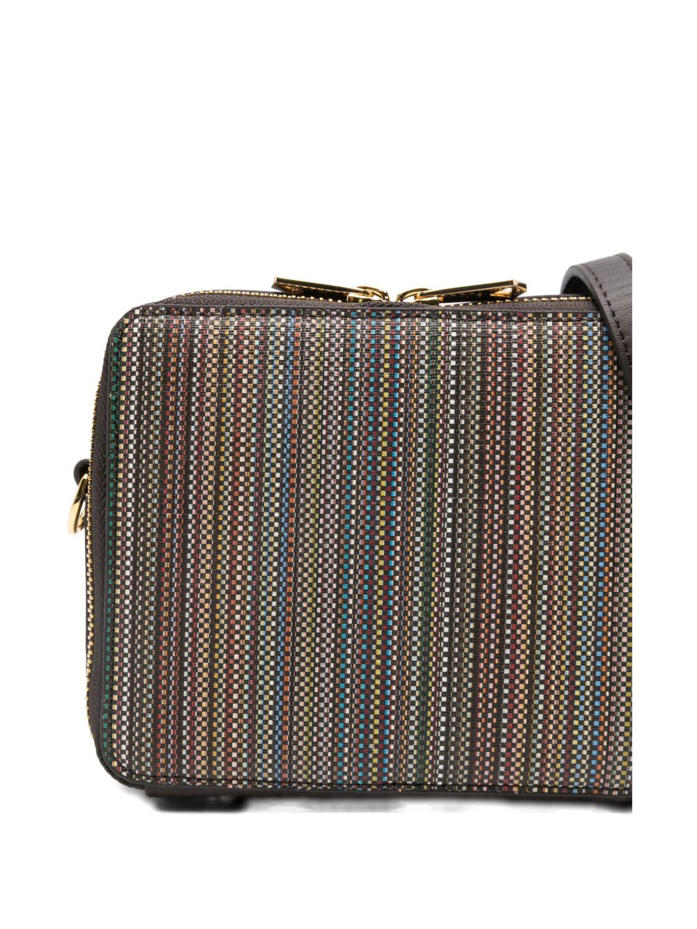 Paul Smith Striped zip-top shoulder bag Paul Smith