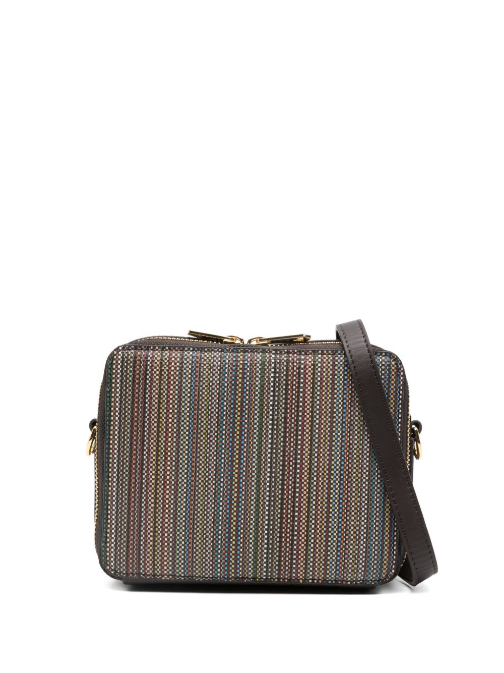 Paul Smith Striped zip-top shoulder bag Paul Smith