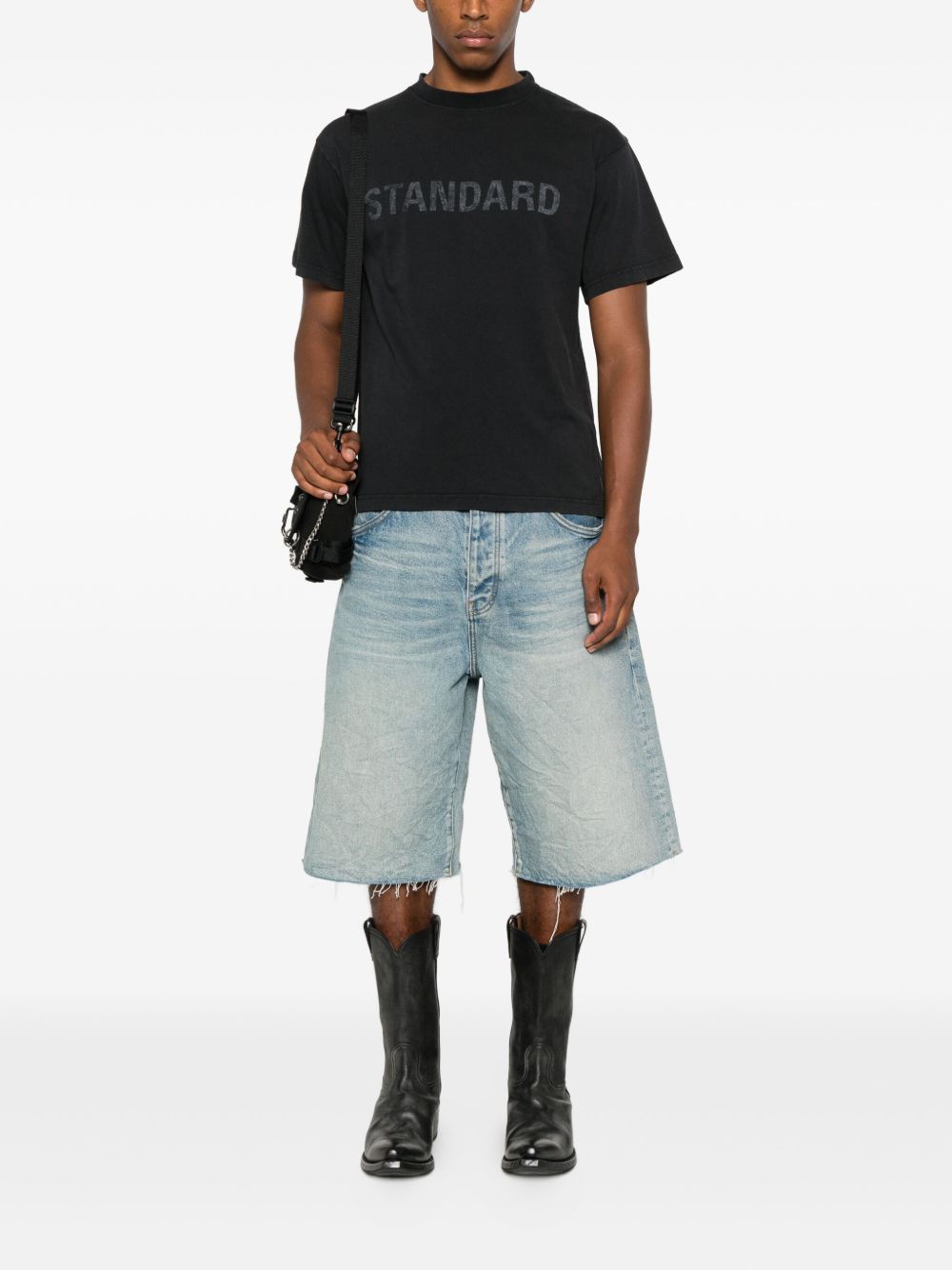 Balenciaga T-shirts and Polos Black