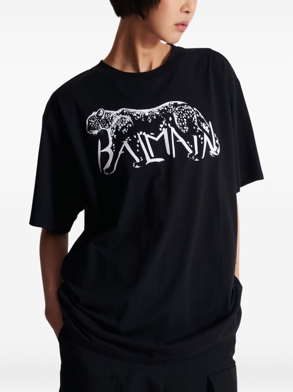 Balmain Leopard print T-shirt Balmain