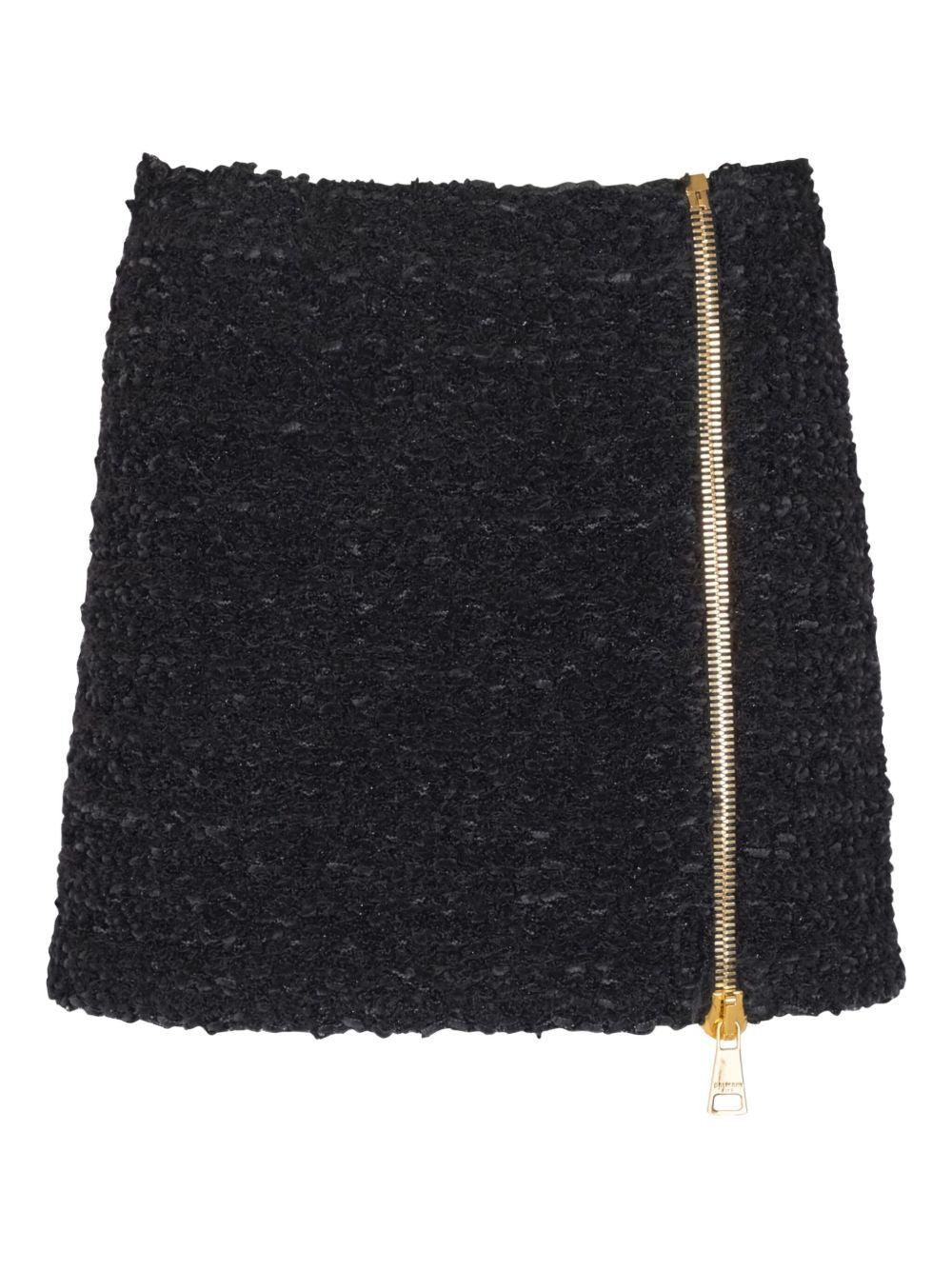 Balmain Short zipped tweed skirt Balmain