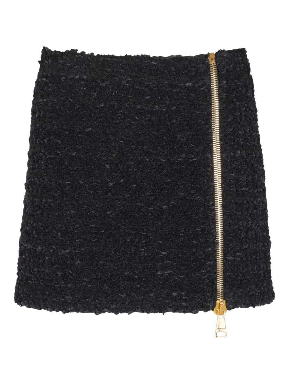 Balmain Short zipped tweed skirt Balmain