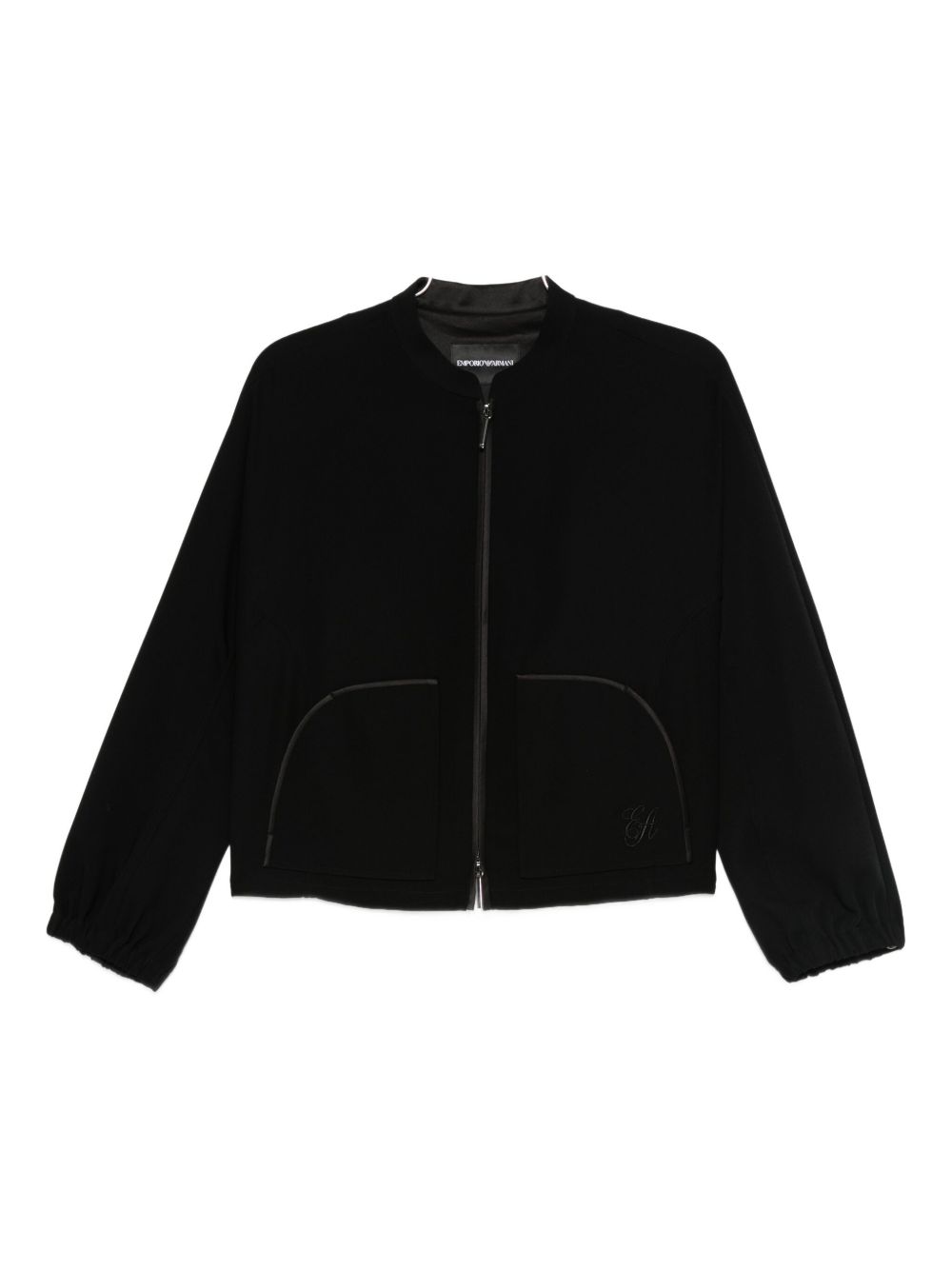 Emporio Armani Coats Black Emporio Armani