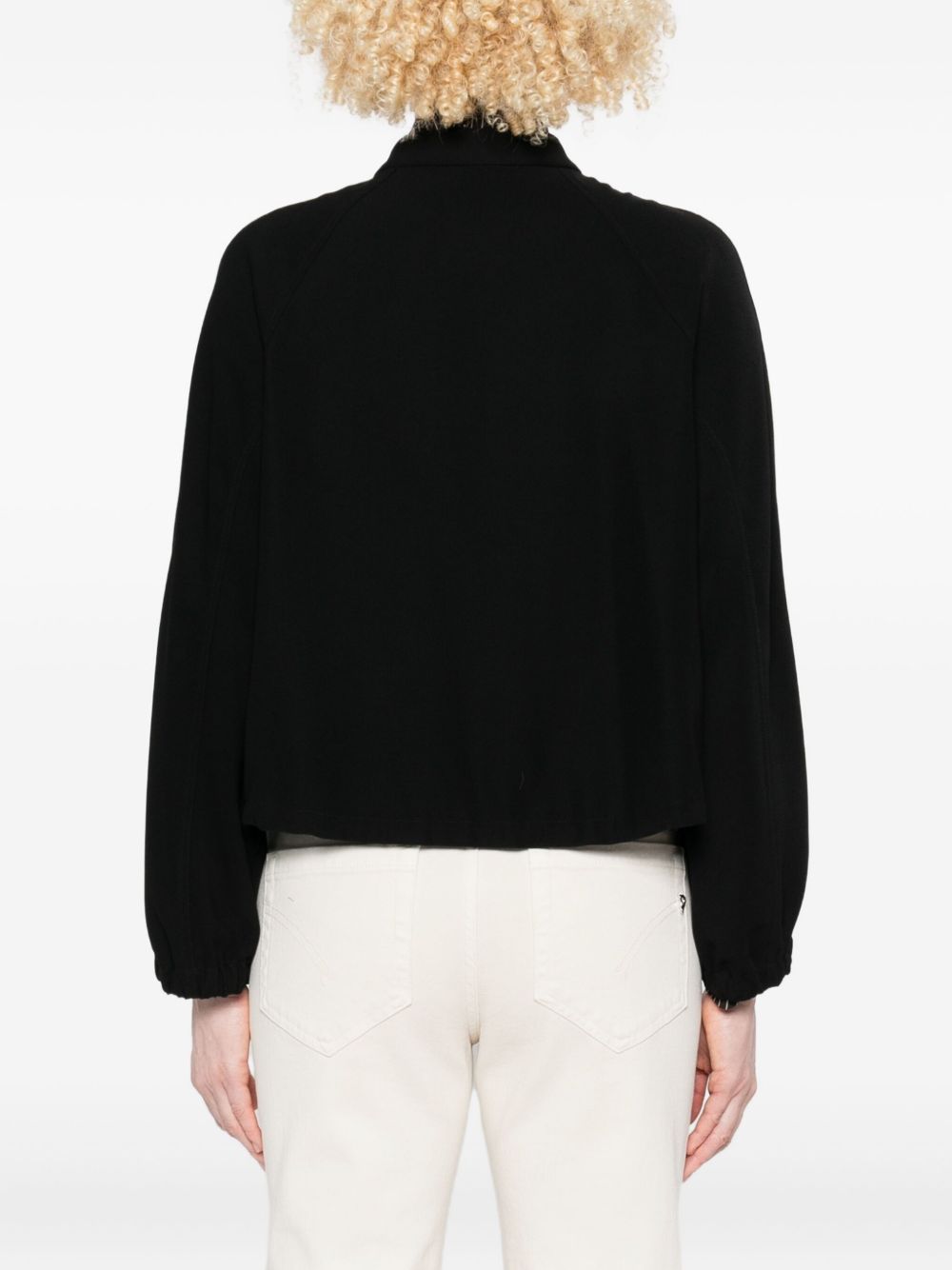 Emporio Armani Coats Black Emporio Armani